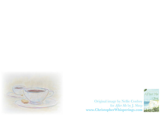 Café au Lait Flat Card - Set of 5 Flat Cards and Envelopes
